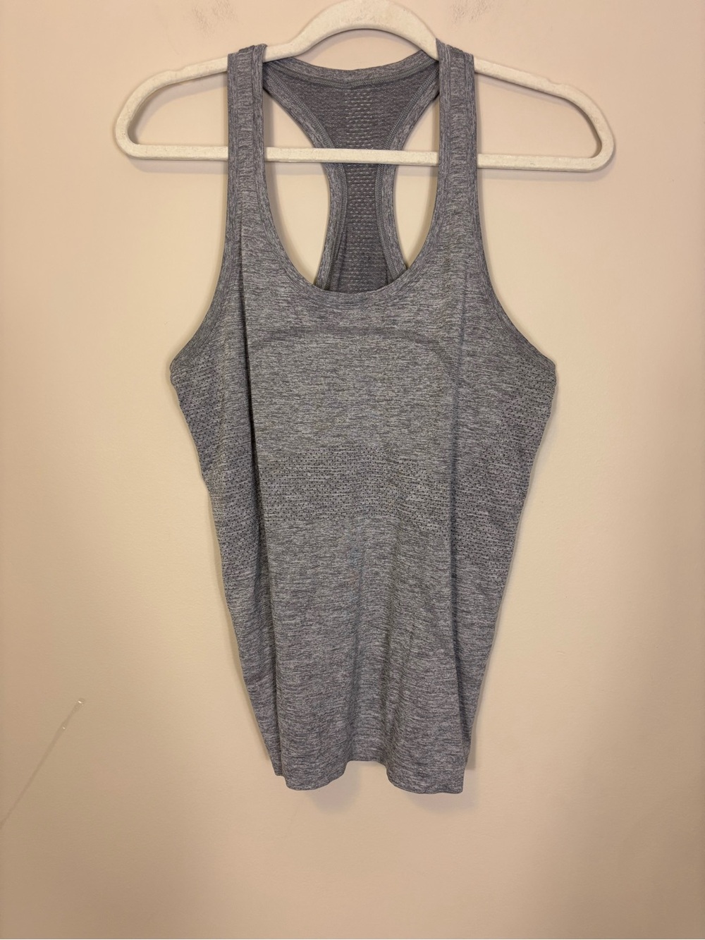 lululemon athletica Heather Gray Swiftly Tech Racerback Tank Top 10